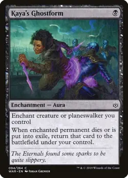 Kaya's Ghostform - War of the Spark - Magic The Gathering - MTG - Image 1
