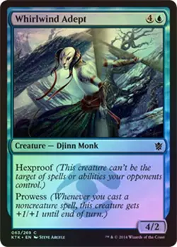 Whirlwind Adept (063/269) - Khans of Tarkir - Common (Foil) - Image 1