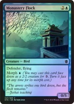 Monastery Flock (047/269) - Khans of Tarkir - Common (Foil) - Image 1