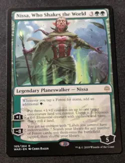 Nissa, Who Shakes The World - WAR - MTG - EN - NM - 169/264 - Image 1
