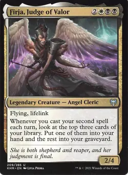 Firja, Judge of Valor Kaldheim Foil - Image 1