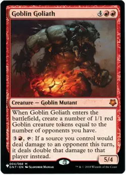 Goblin Goliath - The List Reprints - Mystery Booster 2 - MTG - NM/M - Image 1