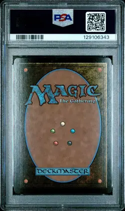 2025 MTG FINAL FANTASY: THROUGH THE AGES FOIL #0044 FAL'CIE PARADISE PSA 10 - Image 2