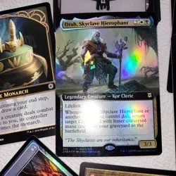 Magic Whole COMMANDER Deck MTG - Full Art Foil Orah CLERICS Extorting Lifelink - Image 1