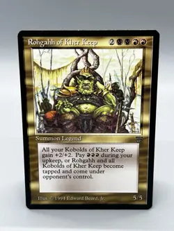 MTG Rohgahh of Kher Keep Legends Vintage Magic LP+ - Image 1