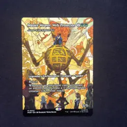 MTG Master Weaver, Web Protector 32 Mythic Borderless Marvel Universe Spider-Man - Image 2