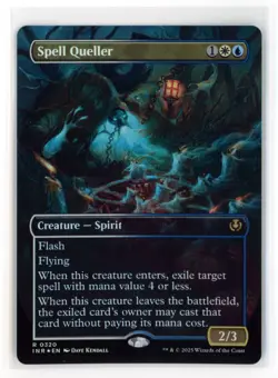 MtG Innistrad Remastered INR Spell Queller #320 Borderless FOIL - Image 1