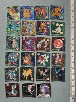 Pokemon GB Pocket Cards Prism Animation Ver. Bulk Nintendo Japanese 1997 Vintage - Image 2