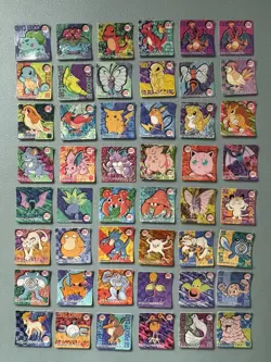 Pokemon GB Pocket Cards Prism Animation Ver. Bulk Nintendo Japanese 1997 Vintage - Image 4