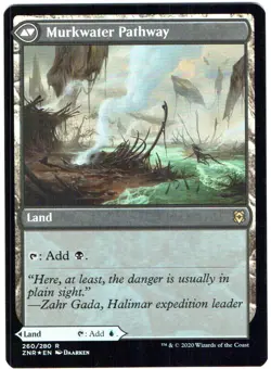 CLEARWATER PATHWAY 260/280 MAGIC: THE GATHERING, ZENDIKAR RISING (ZNR) RARE FOIL - Image 2