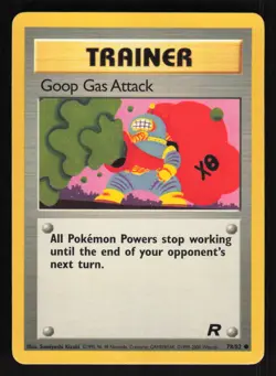 Pokemon Team Rocket #78/82 Goop Gas Attack Card TCCCX - Image 1