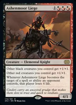 FOIL ASHENMOORE LIEGE NM! *DOUBLE MASTERS 2022* - Image 1