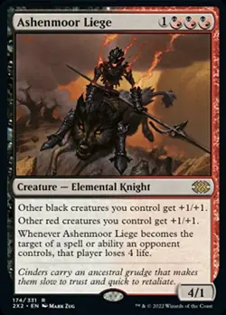 Ashenmoor Liege x1 1x FOIL Double Masters 2022 NM MTG - Image 1