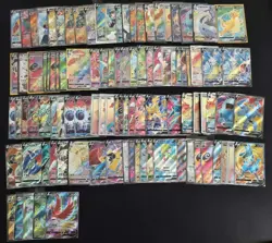 100 Lot SR HR Holo Pokemon TCG Chinese dragonite gyarados Lapras SQ #11 - Image 1