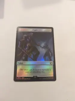 Hero (0003) Copy (0001) *FOIL* Double-Sided Token Final Fantasy NM MTG - Image 2