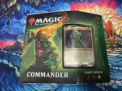 Magic The Gathering Zendikar Rising Commander Deck Land's Wrath - NEW MTG TCG - Image 1