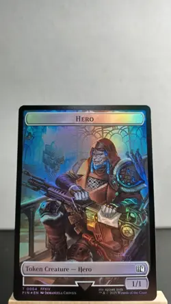 Copy // Hero Foil Token Common [NM] - MTG FIN - Image 2