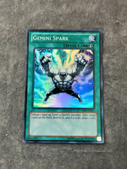 YUGIOH GEMINI SPARK AP02-EN011 Super Rare Unlimited NM - Image 1