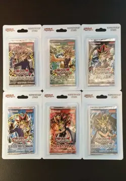 Yugioh Legendary Blister Packs -4 Double Packs-7 Single Packs-Factory Sealed - Image 2
