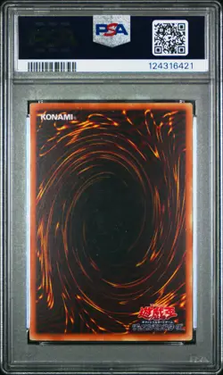 2015 YU-GI-OH! JAPANESE 15AX-MILLENNIUM RARE #JPM01 DARK MAGICIAN GIRL PSA 9 - Image 2