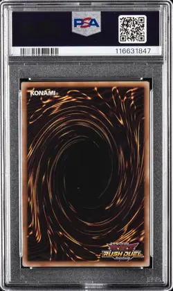 2024 YU-GI-OH! JPN OVER RUSH RARE #JP050 BLUE-EYES BLAZING BRIGHT DRAGON PSA 10 - Image 2