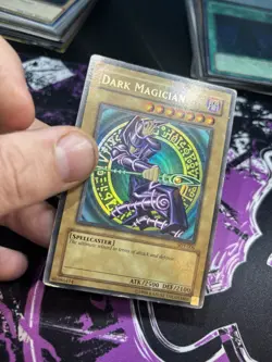 Yugioh Dark Magician SDY-006 Ultra Rare Unlimited GLOSSY PRINT MP - Image 1