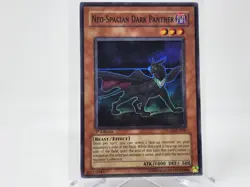 Yu-Gi-Oh Neo-Spacian Dark Panther POTD-EN005 Super Rare 1st Edition NM - Image 1