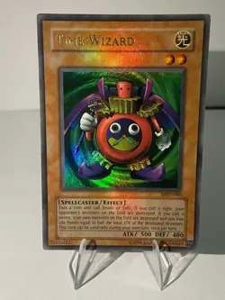 Time Wizard Metal Raiders MRD-065 Ultra Rare - Holo Bleed - MP - OG Print - Image 1