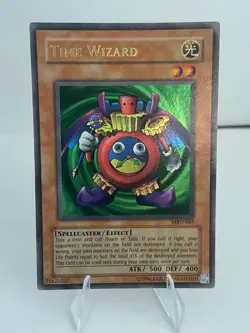 Time Wizard Metal Raiders MRD-065 Ultra Rare - Holo Bleed - MP - OG Print - Image 2