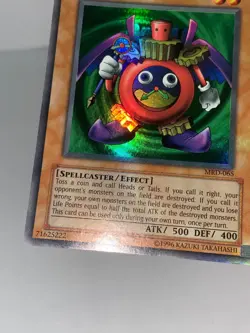 Time Wizard Metal Raiders MRD-065 Ultra Rare - Holo Bleed - MP - OG Print - Image 4