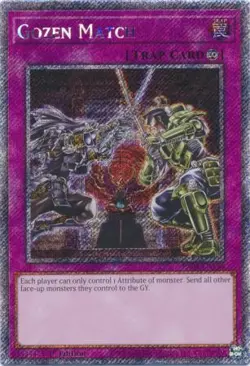 Yugioh! Gozen Match - RA04-EN134 - Platinum Secret Rare - 1st Edition Near Mint, - Image 1