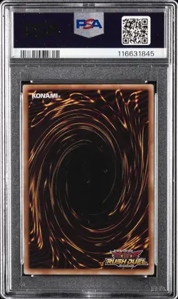 2024 YU-GI-OH! JPN OVER RUSH RARE #JP050 BLUE-EYES BLAZING BRIGHT DRAGON PSA 10 - Image 2