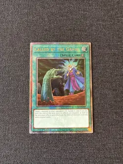 Called by the Grave Quarter Century Secret Rare Card RA01-EN057 - Image 1