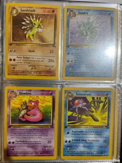 Pokemon Fossil 1st Edition Uncommon card Slowbro #43 Nm-MINT Unplayed - WOTC tcg - Image 3