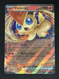 Victini ex 142 Pokemon Sv: Scarlet & Violet Promo Cards Holo - Image 1