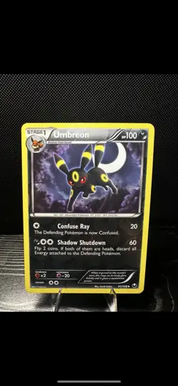 Umbreon 61/108 Dark Explorers Reverse Holo Pokemon Card - Image 1