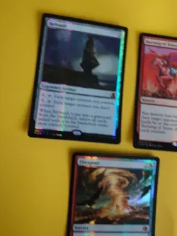 3 FTV Firespout, Helvault & Burning of Xinye MTG 3 card. FOIL mythic - Image 5