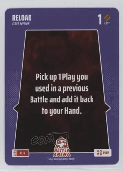 2024 Bo Jackson Battle Arena TCG Alpha Edition Play Cards Reload - Image 1