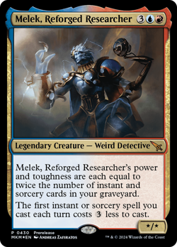 Melek, Reforged Researcher FOIL Murders at Karlov Manor PLD CARD ABUGames - Image 1