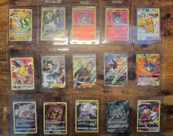 Pokemon TCG 52 Card Collection (EX,V,V-Max, Full-art Etc.) - Image 1