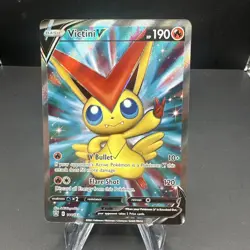 Victini V 144/163 - SS Battle Styles [Near Mint] - Ultra Rare Pokemon Card - Image 1