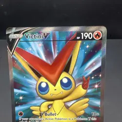 Victini V 144/163 - SS Battle Styles [Near Mint] - Ultra Rare Pokemon Card - Image 3