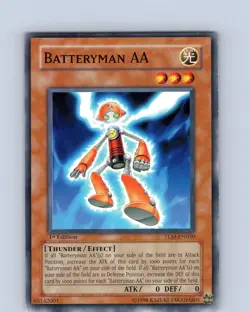Yu-Gi-Oh TCG Batteryman AA TLM-EN030 1st Edition Regular Common Card NM - Image 1