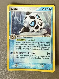 Glalie 34/101 EX Hidden Legends Reverse Holo Pokemon Card MP - Image 1