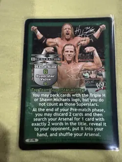 WWF/ WWE Raw Deal CCG Degeneration X Superstar Card 57/PR Promo - Image 1
