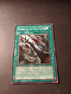 Yu-Gi-Oh! Sword Of The Soul-Eater 1st Edition Common Spell Card AST-086 LP - Image 1