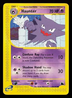 Haunter 63/144 Common Skyridge Pokemon Card - Image 1