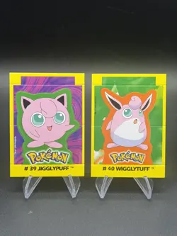 Pokemon Jigglypuff Wigglytuf 2000 Navarrete Buildable Card Kanto Edition Vintage - Image 1