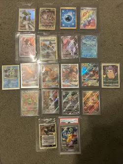 Pokemon Card Lot Charizard Pikachu And More - Image 1
