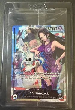 Boa Hancock PSA Magazine One Piece TCG Promo Card OP07-038 - Image 1